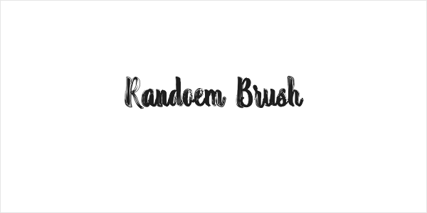 Randoem Brush Logo