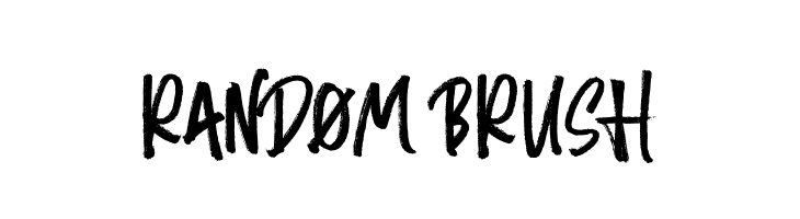Random Brush  baixar fontes gratis