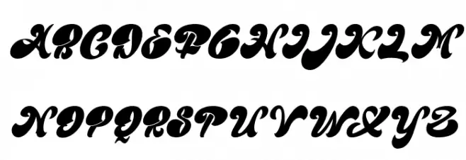 Random But Perfect Italic Шрифта ВЕРХНИЙ