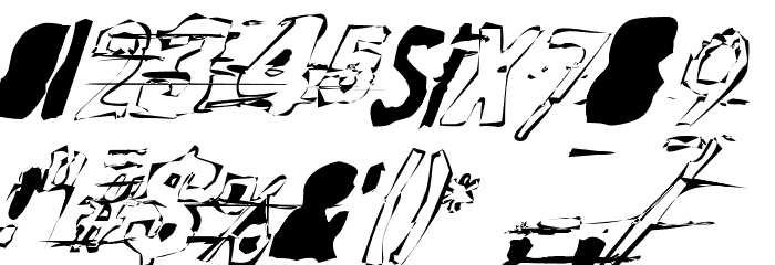 Random Change in Mood Font OTHER CHARS