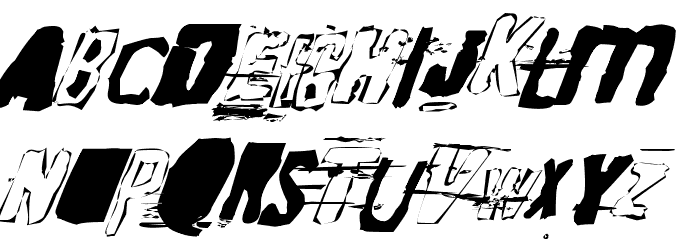 Random Change in Mood Font LOWERCASE
