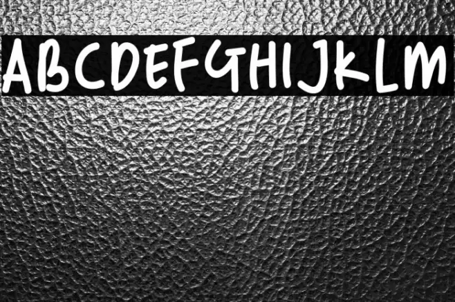 Random Handwritten Font examples