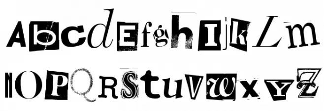 Random House Schriftart Groß