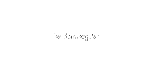 Random Regular Logo
