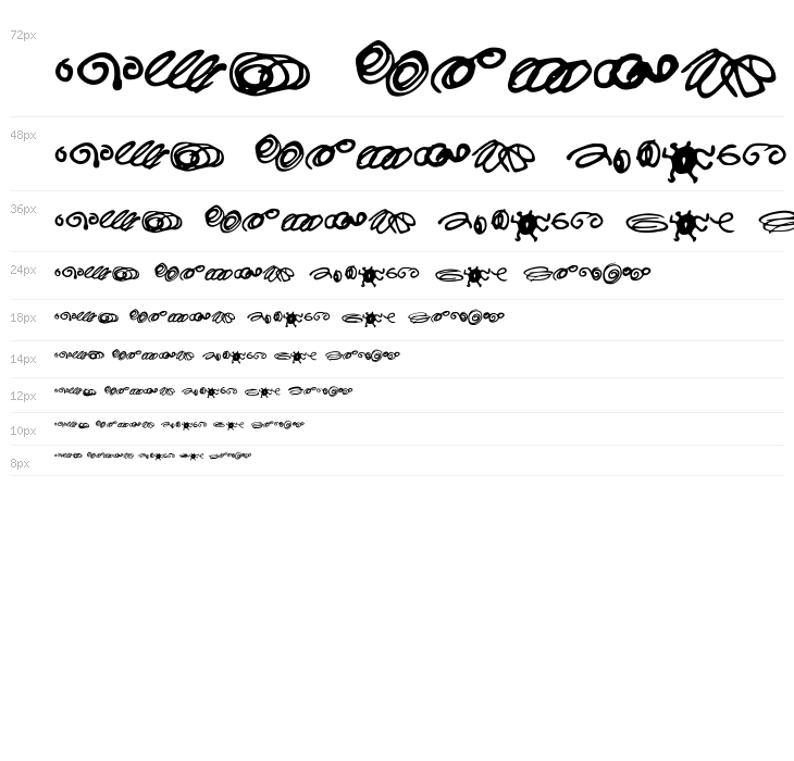 Random Swirls Waterfall