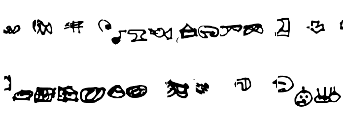 Random Font LOWERCASE