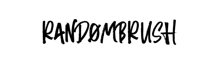RandomBrush  baixar fontes gratis