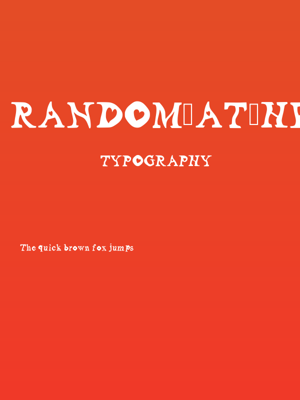 Random_at_heart__by_lae Regular Poster