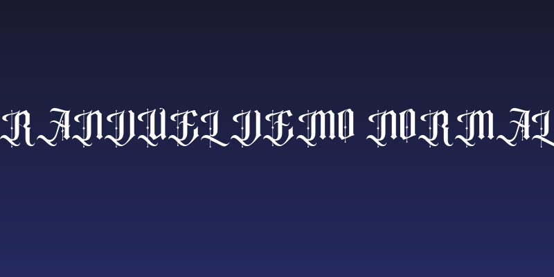 Randuel DEMO Normal Social Header