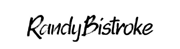 Randy Bistroke  font caratteri gratis