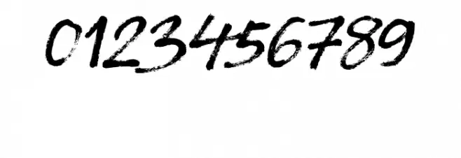 Randy Bistroke Font OTHER CHARS