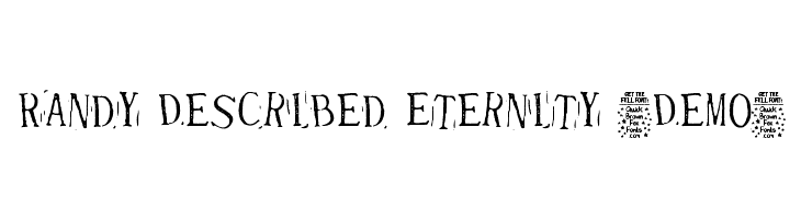 Randy Described Eternity [Demo]  नि: शुल्क फ़ॉन्ट्स डाउनलोड