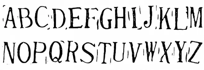 Randy Described Eternity [Demo] Font Litere mici