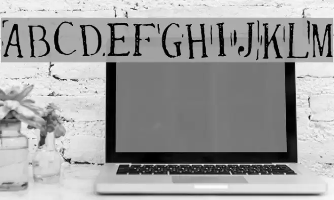 Randy Described Eternity Font examples