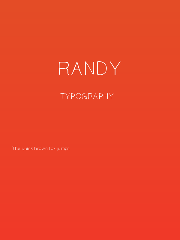 Randy Poster