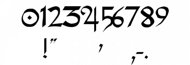 Rane Insular Font OTHER CHARS