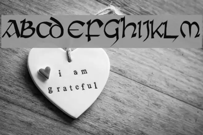 Rane Insular Font examples