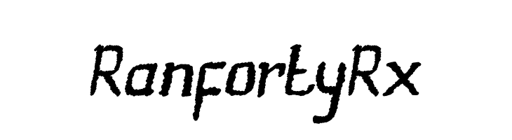 Ranforty Rx  Free Fonts Download