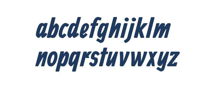 Ranga Bold1 Lowercase