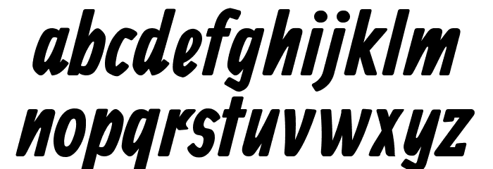 Ranga Bold Font LOWERCASE