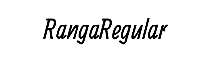 Ranga Regular  नि: शुल्क फ़ॉन्ट्स डाउनलोड