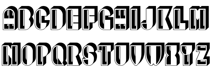 Range Extravagant Regular Font OTHER CHARS