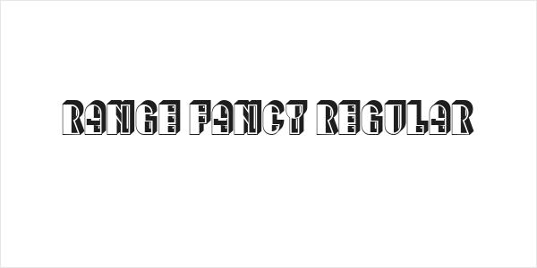 Range Fancy Regular Logo