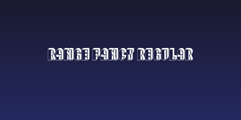 Range Fancy Regular Social Header