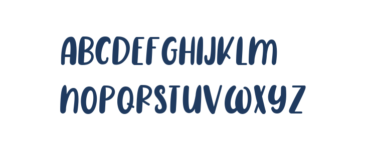 Range Orange Lowercase