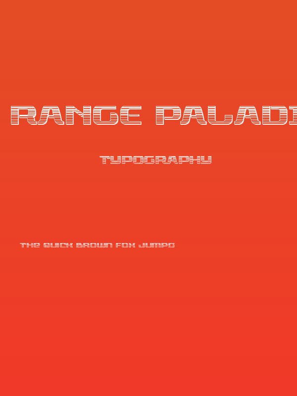 Range Paladin Chrome Poster