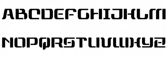 Range Paladin Condensed Fonte MAIÚSCULAS