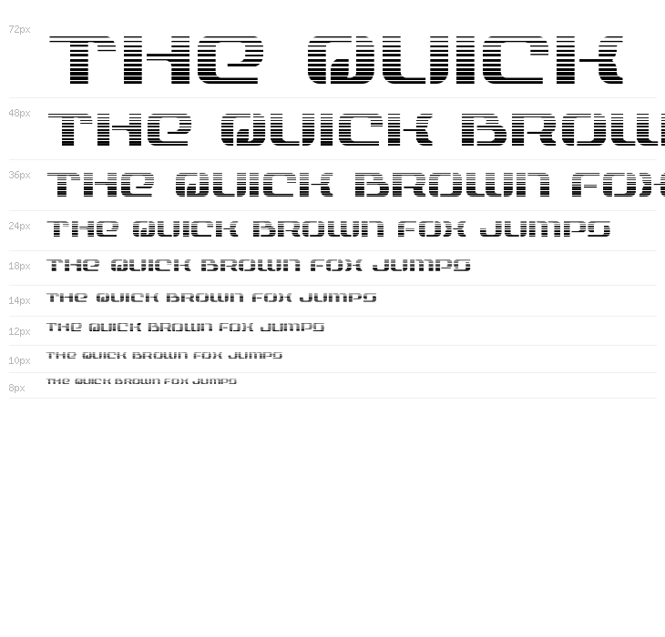 Range Paladin Gradient Waterfall