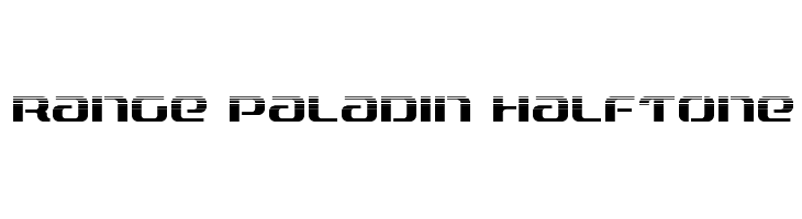 Range Paladin Halftone  नि: शुल्क फ़ॉन्ट्स डाउनलोड