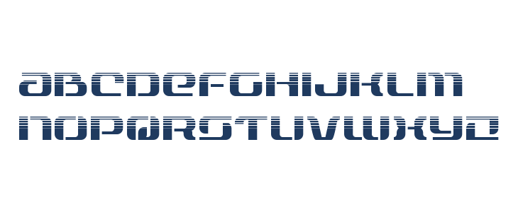 Range Paladin Halftone Lowercase