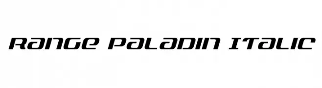 Range Paladin Italic 