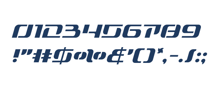 Range Paladin Italic Other Characters