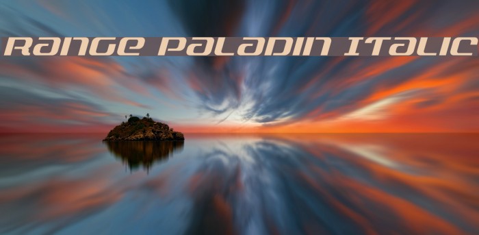 Range Paladin Italic Example 2