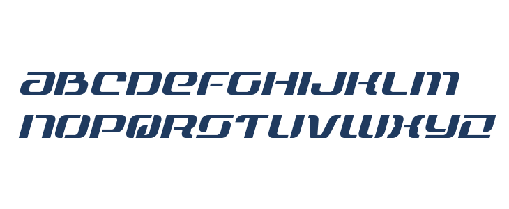 Range Paladin Italic Lowercase