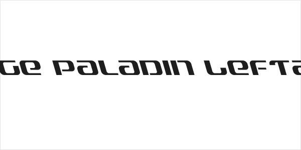 Range Paladin Leftalic Logo