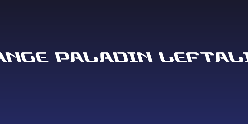 Range Paladin Leftalic Social Header