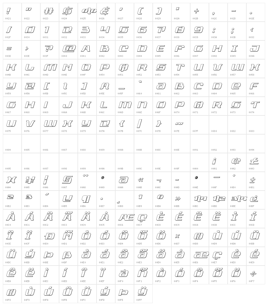 Range Paladin Outline Outline Character Map