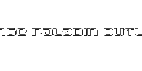 Range Paladin Outline Logo