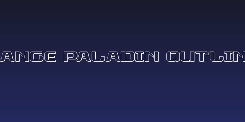 Range Paladin Outline Social Header