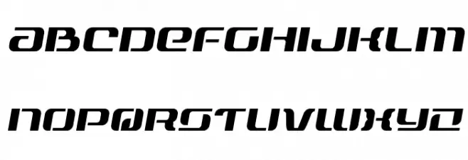Range Paladin Semi-Italic 字体 小写