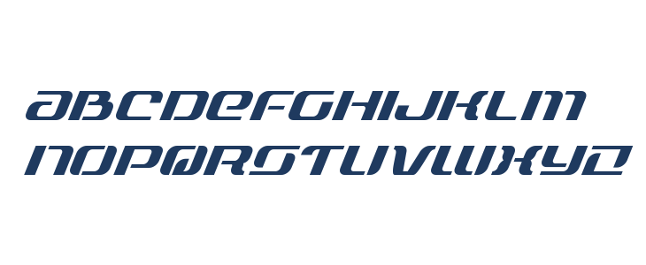 Range Paladin Super-Italic Lowercase