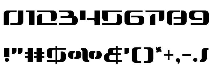 Range Paladin Font OTHER CHARS