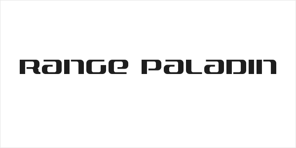 Range Paladin Logo