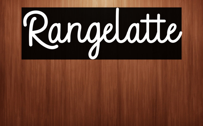 Rangelatte Example 1