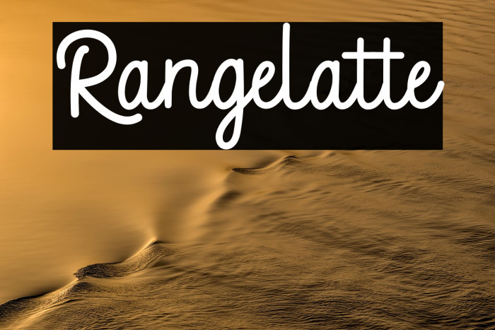 Rangelatte Example 3