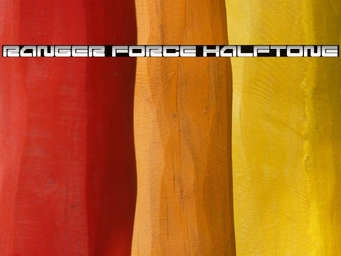 Ranger Force Halftone Example 3